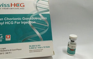 Swiss HCG /Water 5000IU/ Vial × 10 Vials