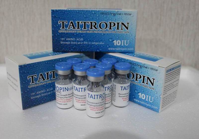 Taitropin (Tai HGH) 10IU 2.6mg Vial × 10 Vials
