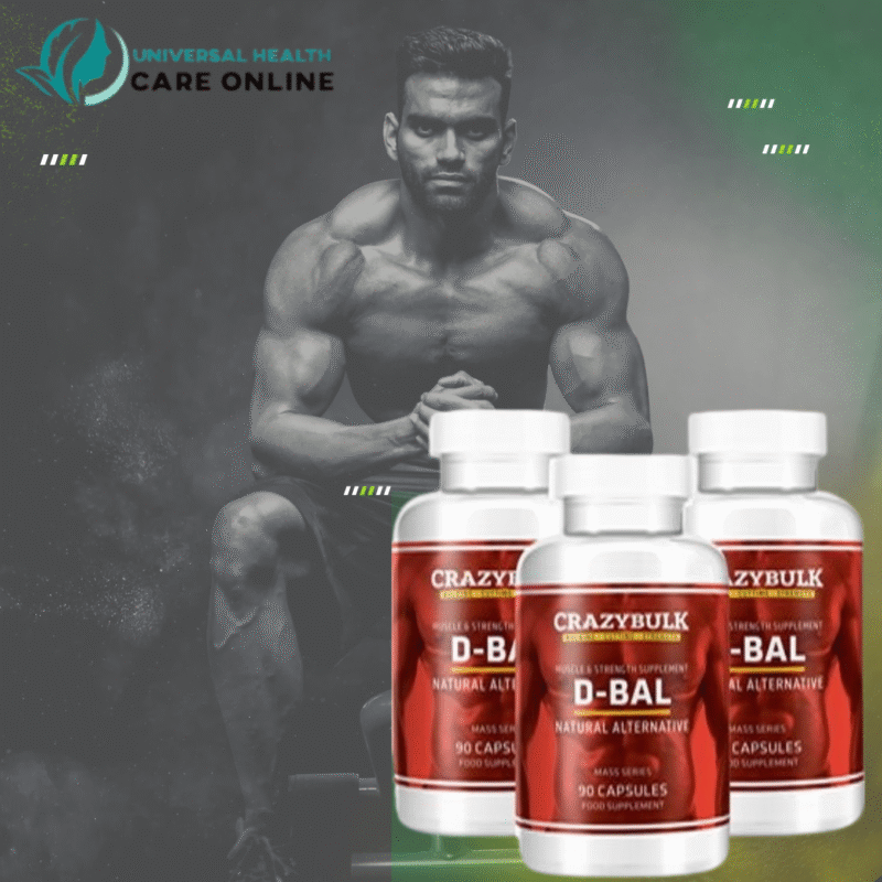 CrazyBulk D-BAL (Dianabol) Natural Alternative Build Muscle