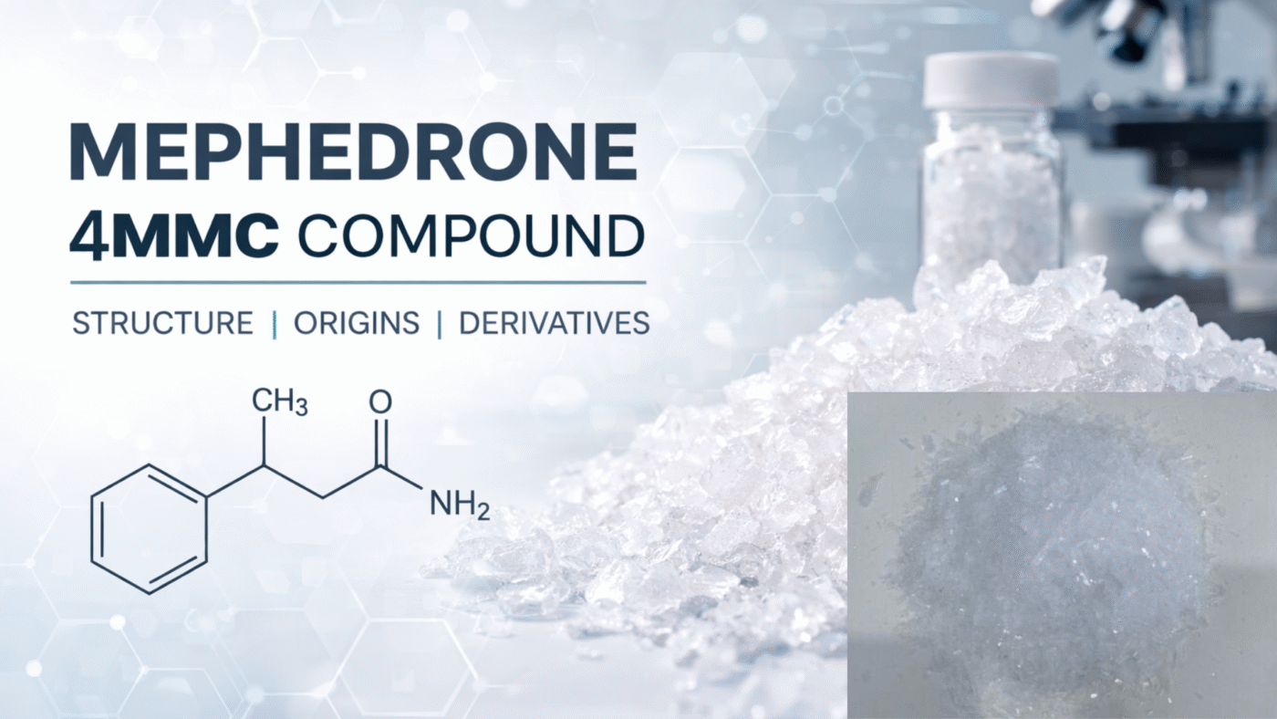 Mephedrone 4MMC compound