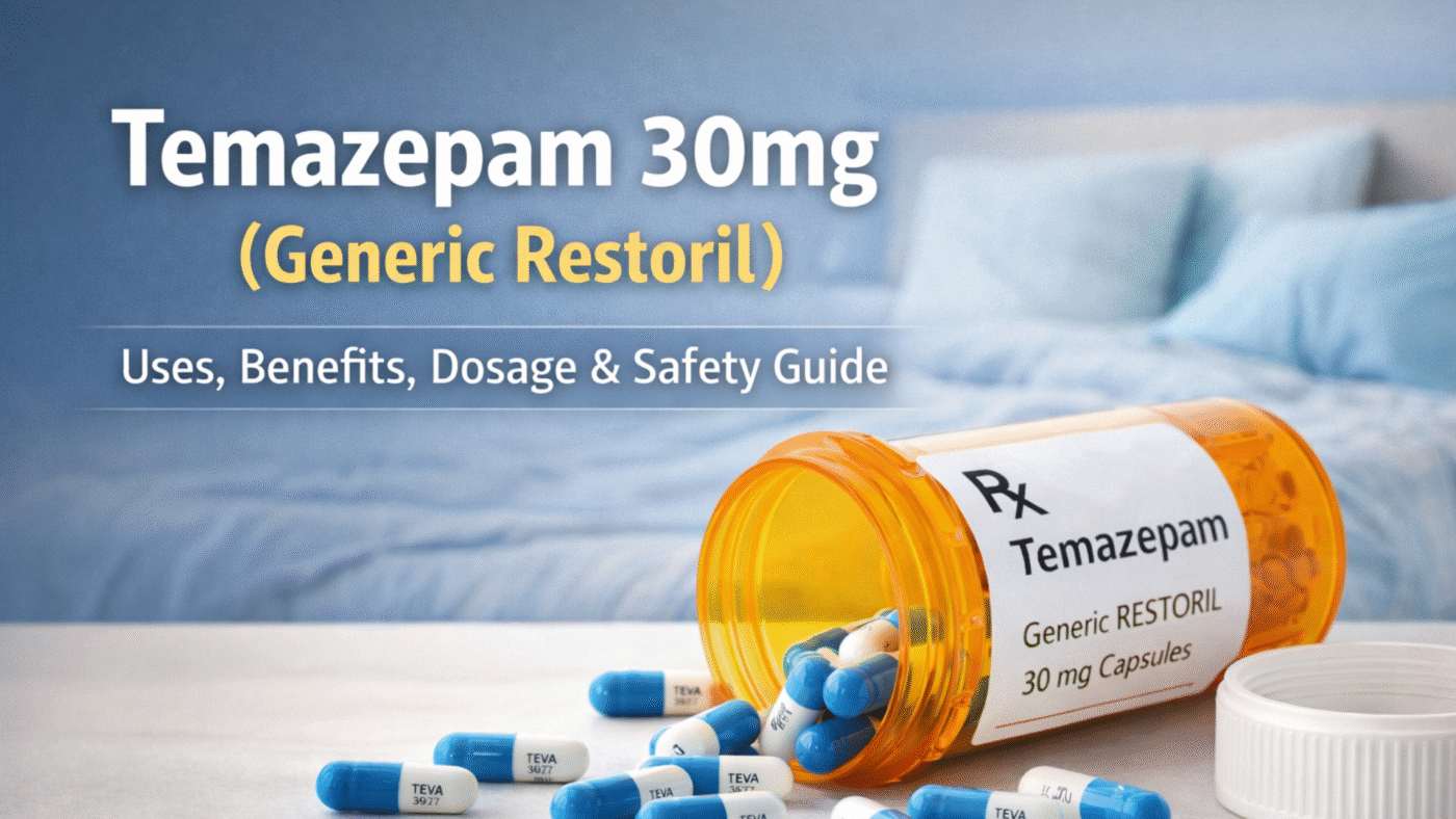 Temazepam 30mg Capsules