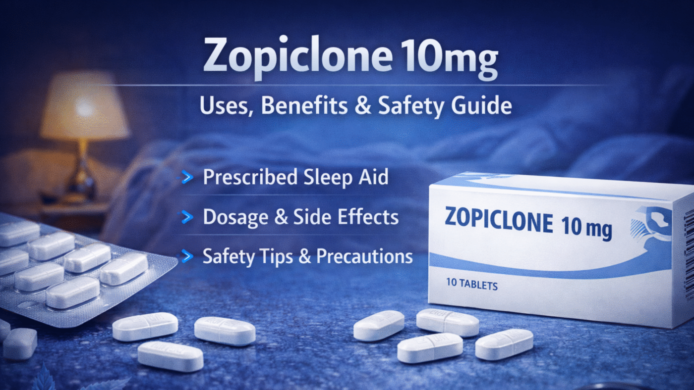 Zopiclone 10mg tablets