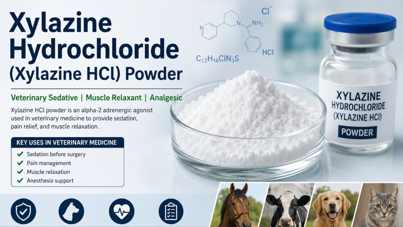 Xylazine HCl powder