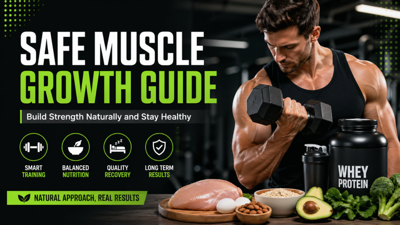 safe muscle growth